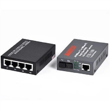 100M 2 Light 3 Electricity Media Converter