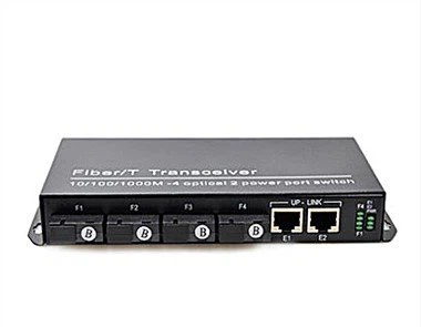 Gigabit 2 Light 4 Electric Media Converter